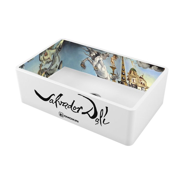 Кухонная мойка Omoikiri Mikura 76-Dali 4993023 760*460 мм (white)