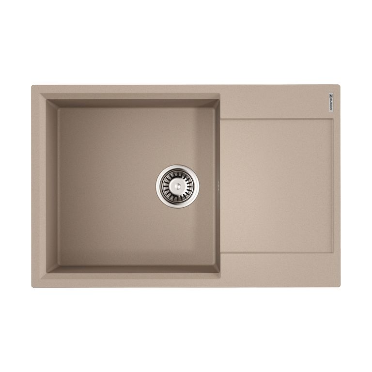 Кухонная мойка Omoikiri Daisen 78-LB-SA 4993693 780*510 мм (бежевый)