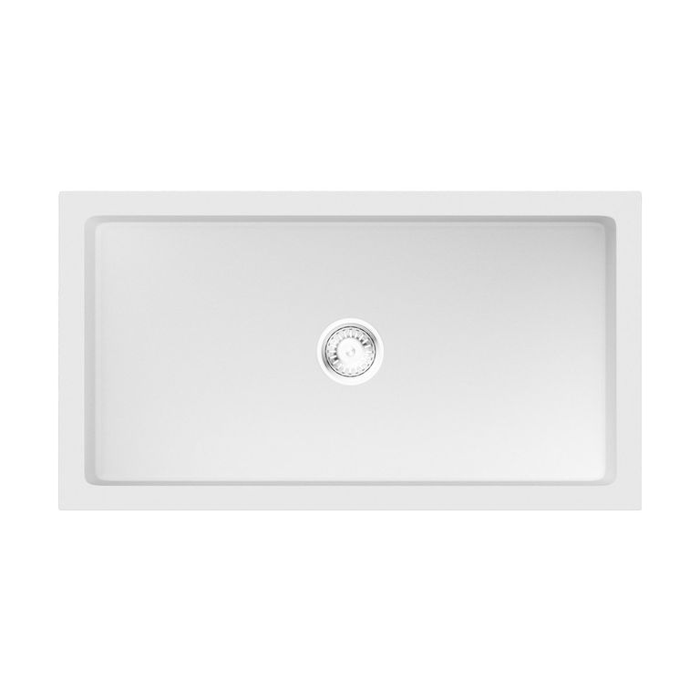 Кухонная мойка Omoikiri Mikura 76-WH 4997074 760*460 мм (белый)