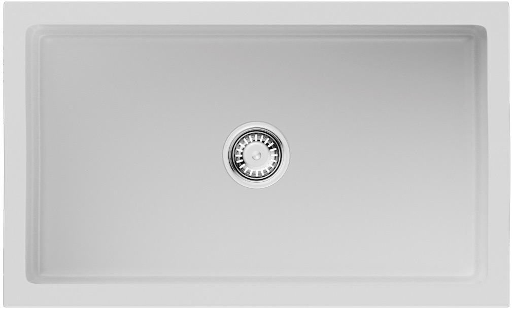 Кухонная мойка Omoikiri Mikura 76 WH Glossy 4993258 760*460 мм (белый)