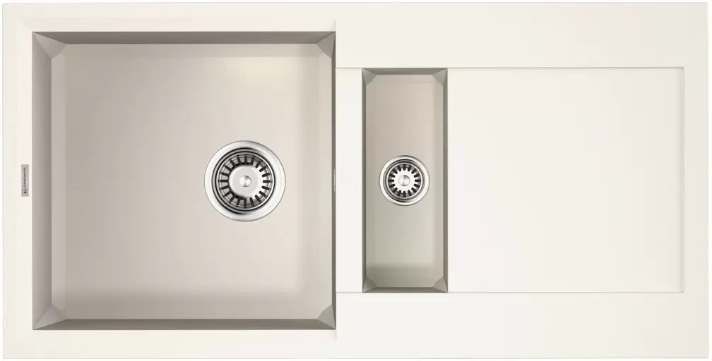 Кухонная мойка Omoikiri Sakaime 86-2-WH 4993129 860*435 мм (белый)