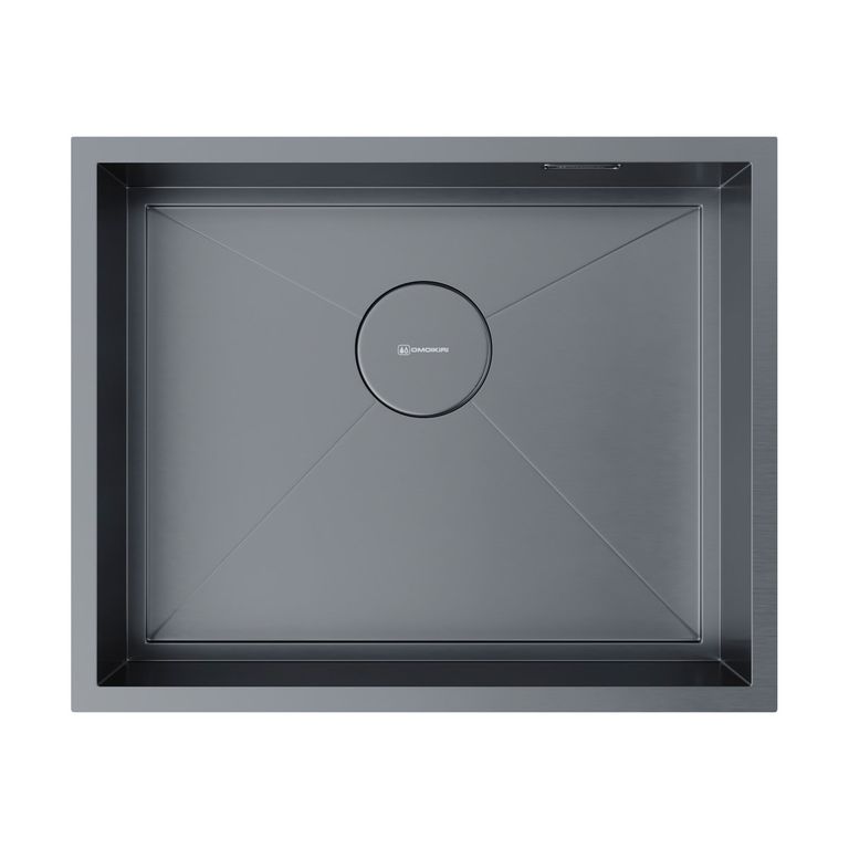 Кухонная мойка Omoikiri Kasen 54-16 INT GM 4997061 540*440 мм (воронёная сталь)