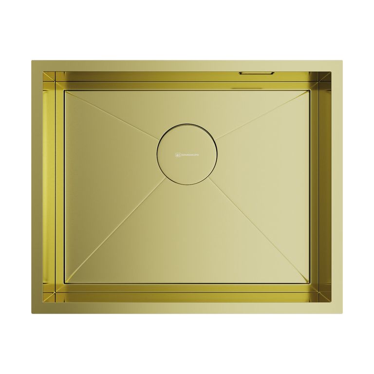 Кухонная мойка Omoikiri Kasen 54-16 INT LG 4997060 540*440 мм (светлое золото)
