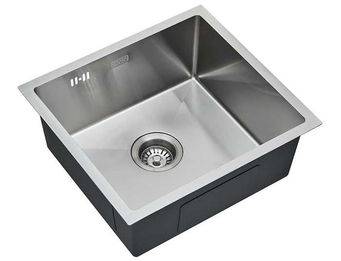 Мойка кухонная Zorg Steel Kithen SKS 4844 SATIN 480*440 мм (сатин)