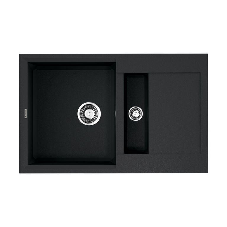 Кухонная мойка Omoikiri Sakaime 78-2-BL 4993114 780*500 мм (чёрный)