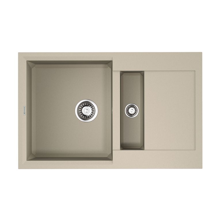 Кухонная мойка Omoikiri Sakaime 78-2-SA 4993116 780*500 мм (бежевый)