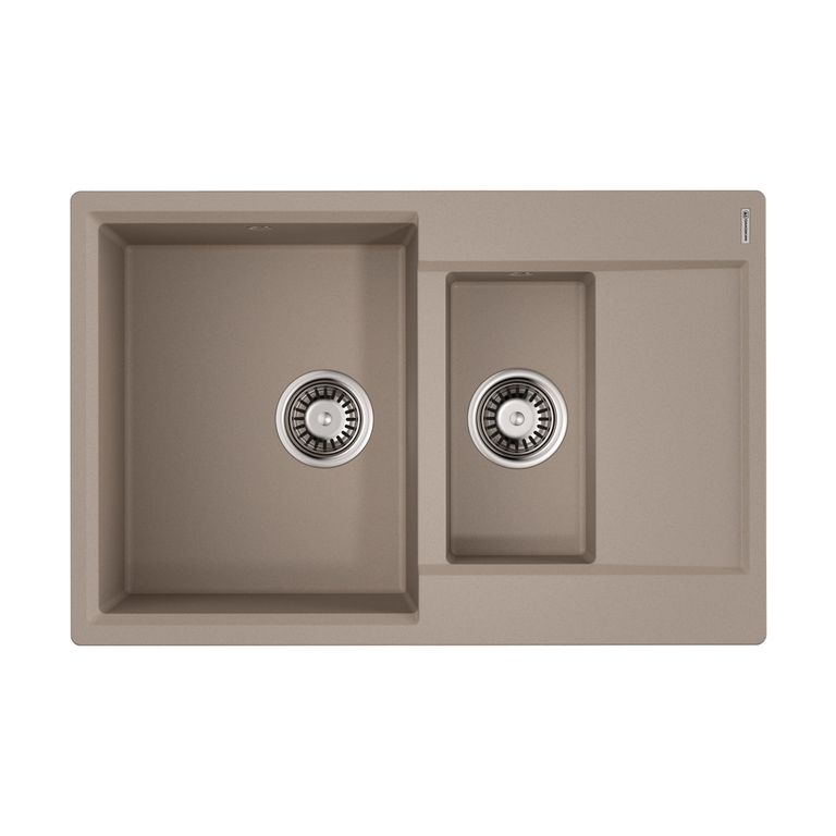 Кухонная мойка Omoikiri Daisen 78-2-SA 4993417 780*510 мм (бежевый)