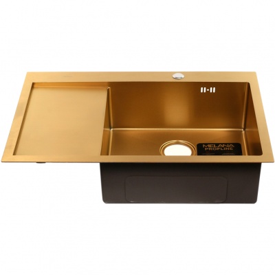 Мойка кухонная Melana D7851HG-R 780*510 мм (нержавеющая сталь) D7851HG-R  ProfLine