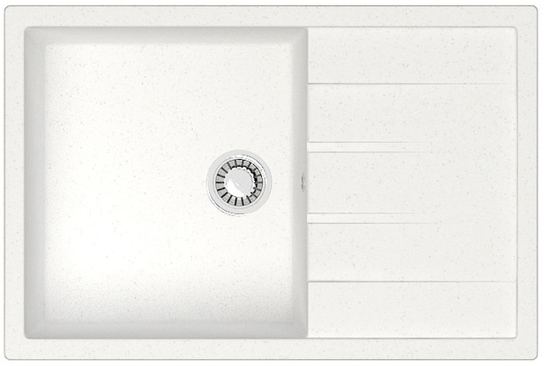 Кухонная мойка Azario Vision CS00078336 750*505 мм (белый)
