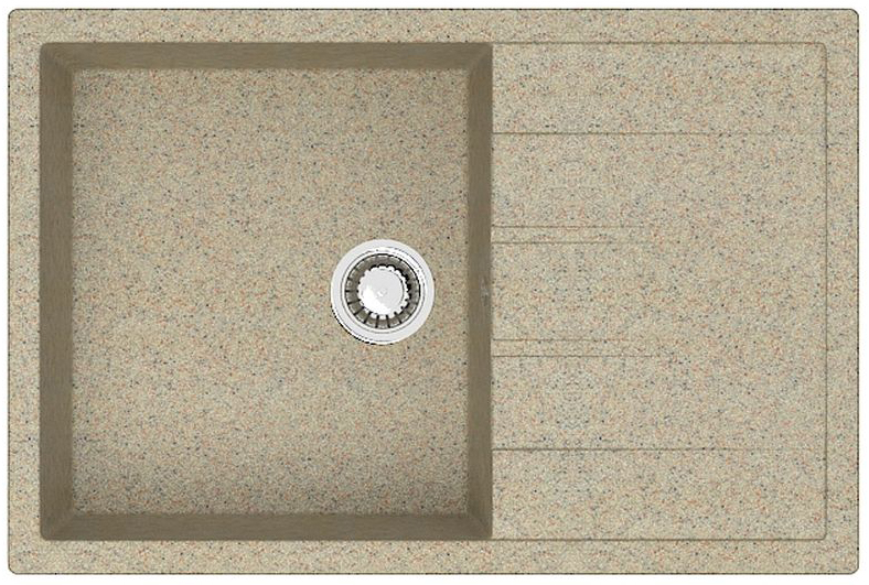 Кухонная мойка Azario Vision CS00078340 750*505 мм (песочный)