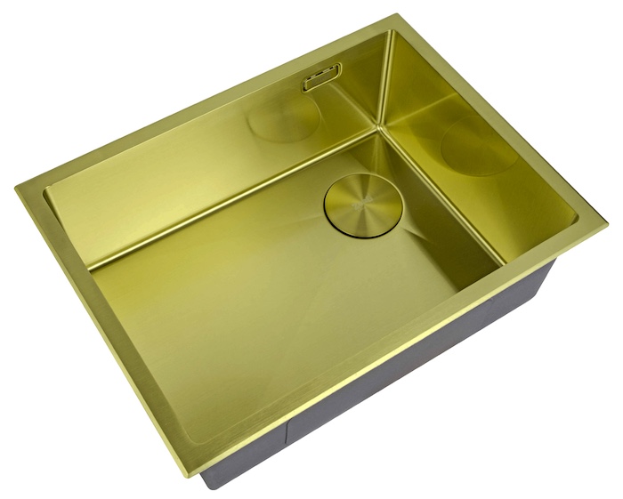 Мойка кухонная Zorg LUX 5844 GOLD SATIN 580*440 мм (золото)