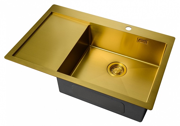 Мойка кухонная Zorg ZL R 780510-R BRONZE 780*510 мм R (бронза)