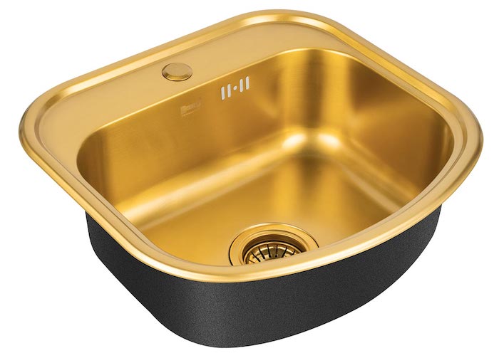 Мойка кухонная Zorg SZR 4749 BRONZE 490*470 мм (бронза)