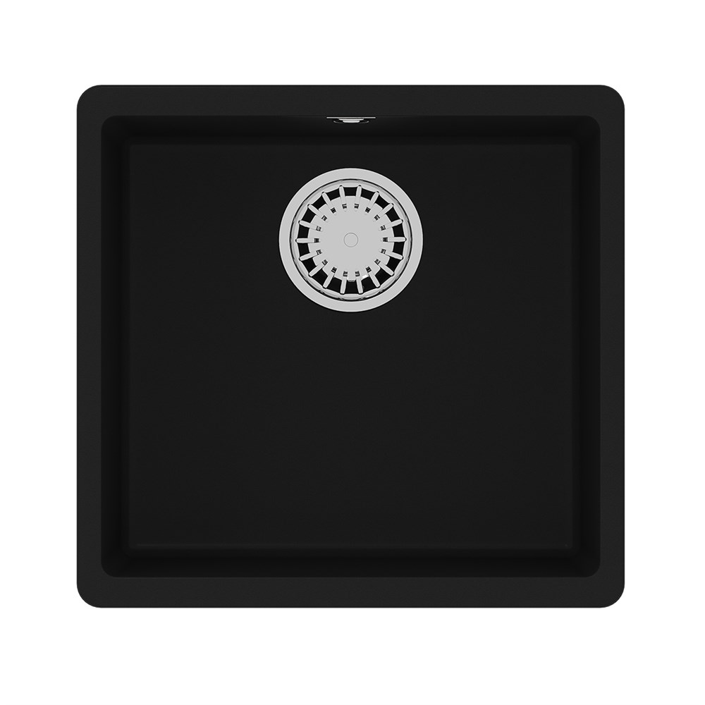 Кухонная мойка Lemark Sinara 440-U 9910067 440*420 мм (антрацит)
