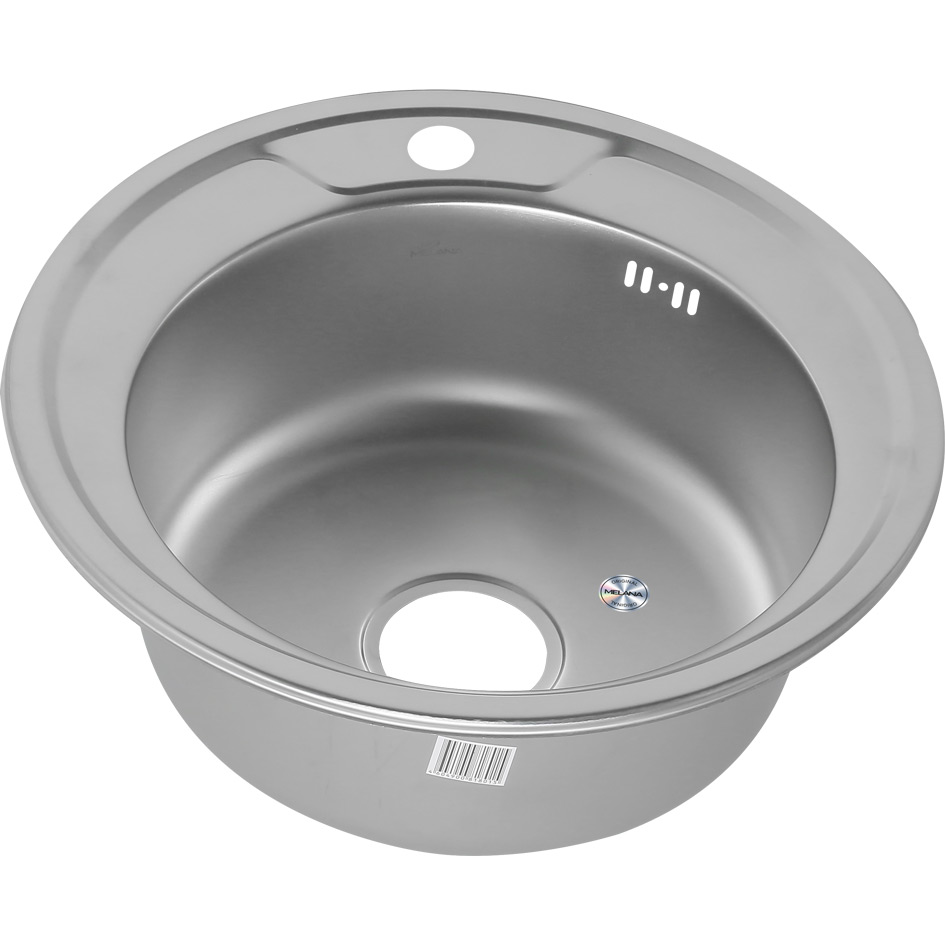 Мойка кухонная Melana 490 490*490 мм (нержавеющая сталь) 002/2M *15