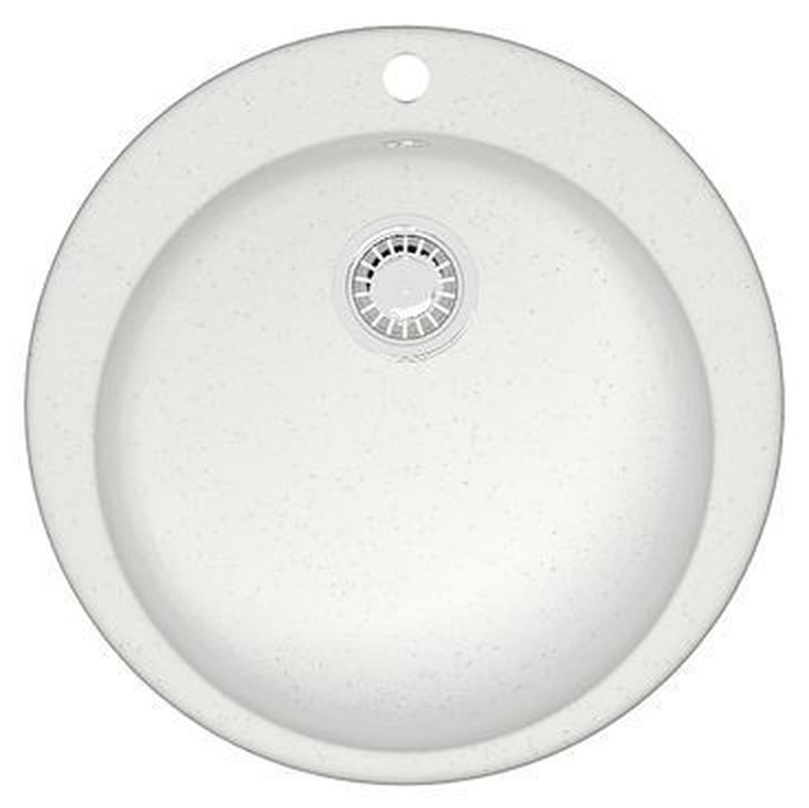 Кухонная мойка Azario Vital CS00078342 507*507 мм (белый)