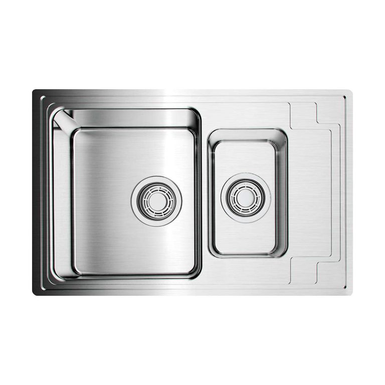 Кухонная мойка Omoikiri Mizu 78-2-IN  4973731 780*480 мм (нержавеющая сталь)