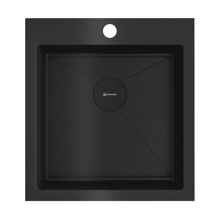Кухонная мойка Omoikiri Akisame 46-GB 4997012 460*510 мм (графит)