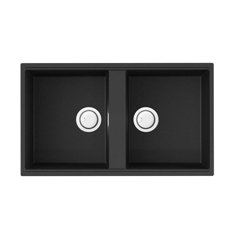 Кухонная мойка Omoikiri Kitagawa 83-2-U-GB 4993811 836*488 мм (графит)