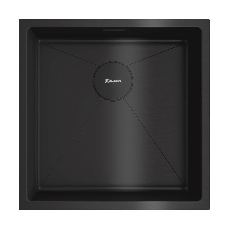 Кухонная мойка Omoikiri Taki 44-U/IF-GB 4997017 440*440 мм (графит)