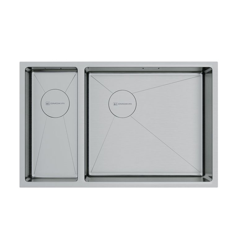 Кухонная мойка Omoikiri Taki 69-2-U/IF-IN-R Side  4993182 695*440 мм (нержавеющая сталь)