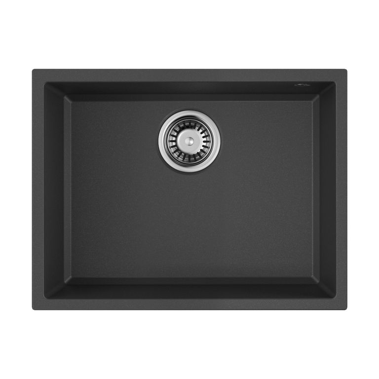 Кухонная мойка Omoikiri Tedori 54-U-BL 4993988 550*420 мм (чёрный)