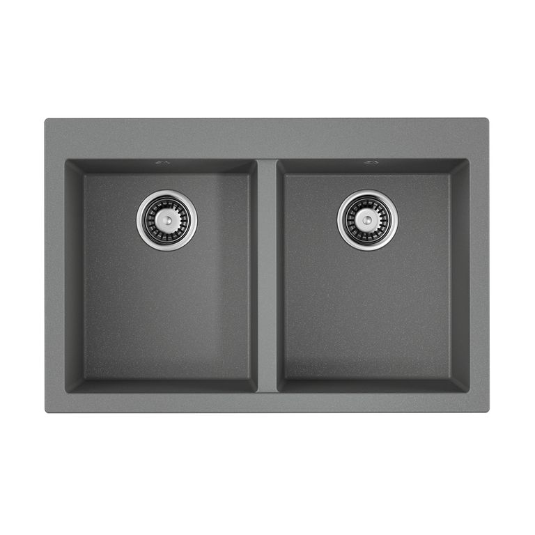 Кухонная мойка Omoikiri Bosen 80-2-GR 4993569 800*530 мм (leningrad grey)