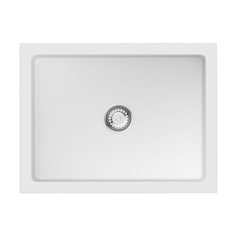Кухонная мойка Omoikiri Mikura 61-WH 4997068 610*460 мм (белый)