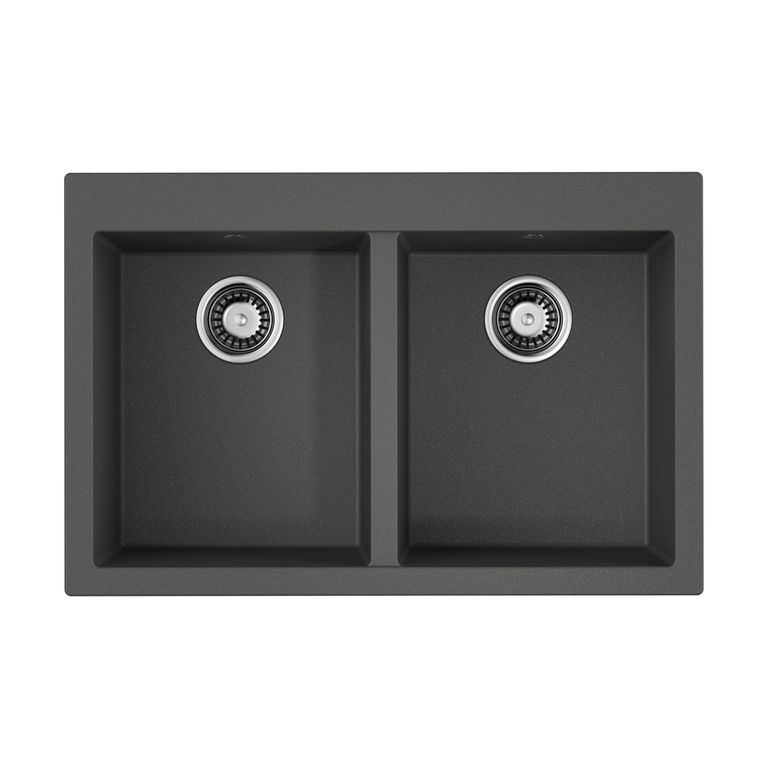 Кухонная мойка Omoikiri Bosen 80-2-PL 4993843 800*530 мм (платина)
