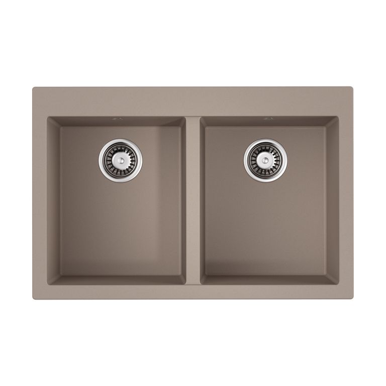 Кухонная мойка Omoikiri Bosen 80-2-SA 4993838 800*530 мм (бежевый)