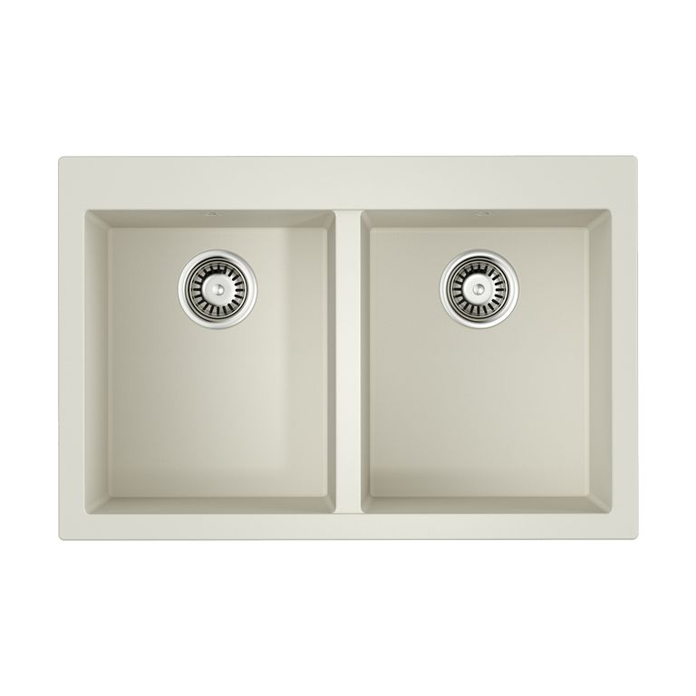 Кухонная мойка Omoikiri Bosen 80-2-WH 4993839 800*530 мм (белый)