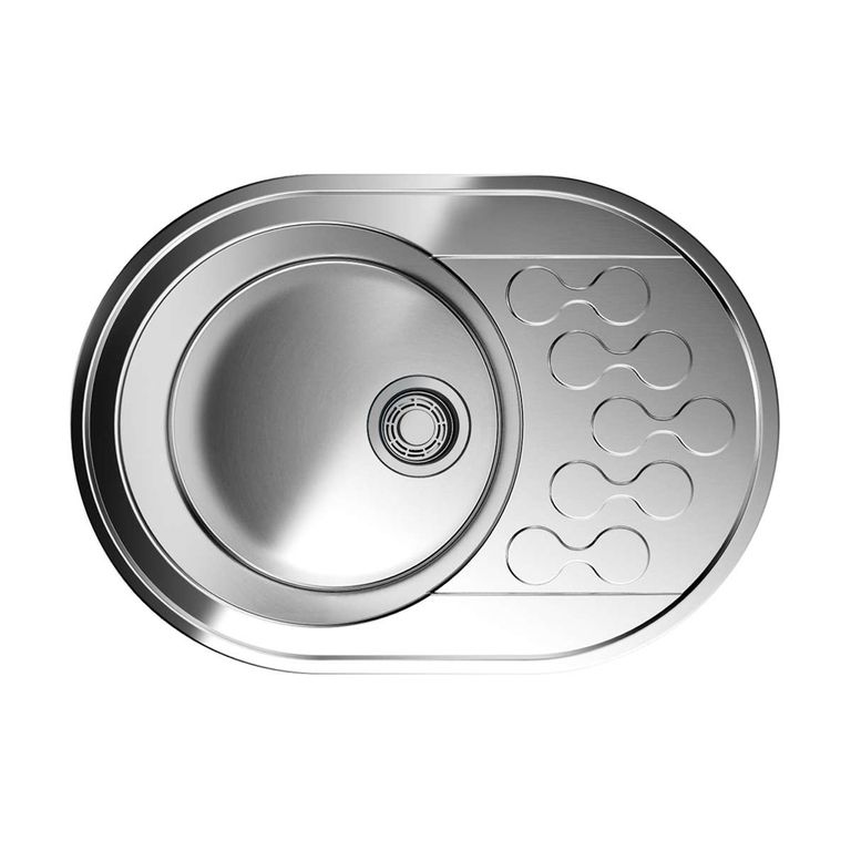 Кухонная мойка Omoikiri Kasumigaura 65-IN 4993727 650*460 мм (нержавеющая сталь)