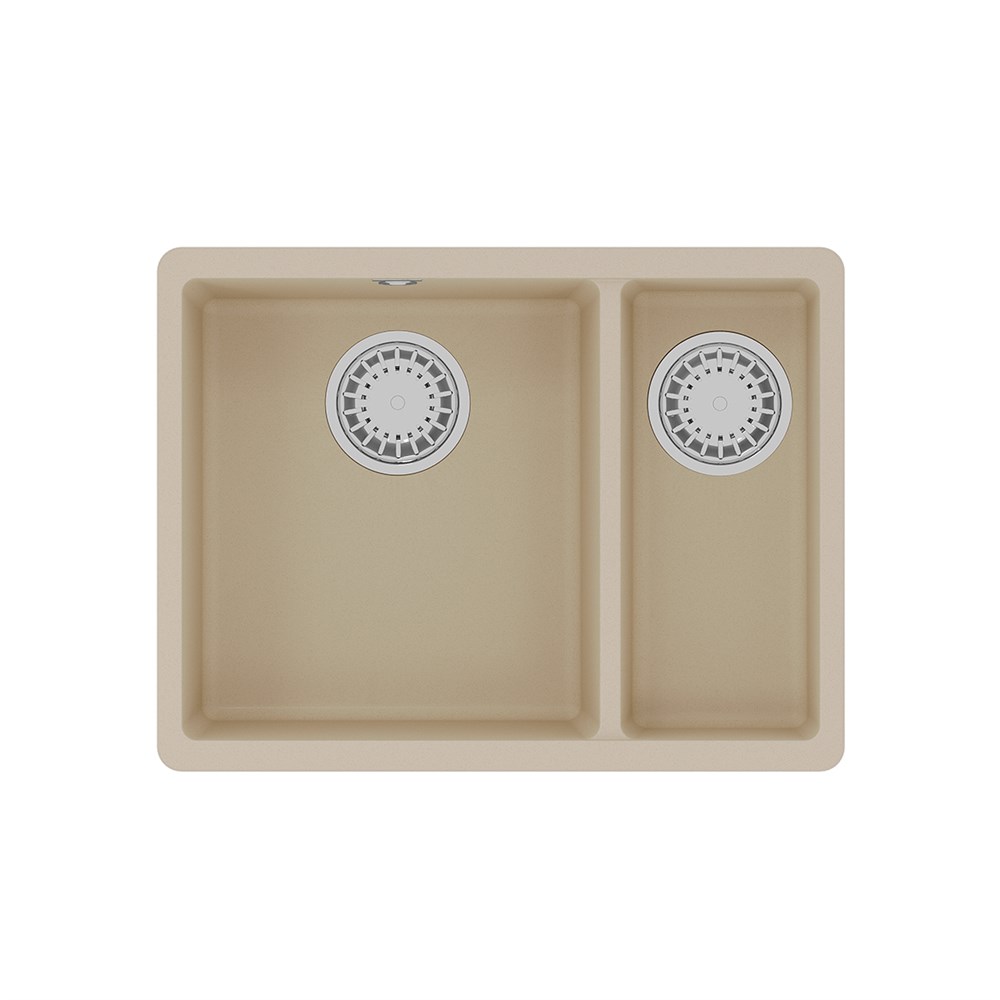 Кухонная мойка Lemark Sinara 550.2-U 9910080 550*420 мм (бежевый)