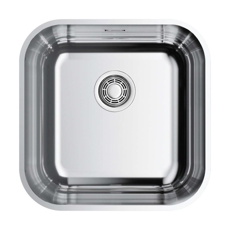 Кухонная мойка Omoikiri Omi 44-U/IF-IN Quadro 4993494 445*445 мм (нержавеющая сталь)