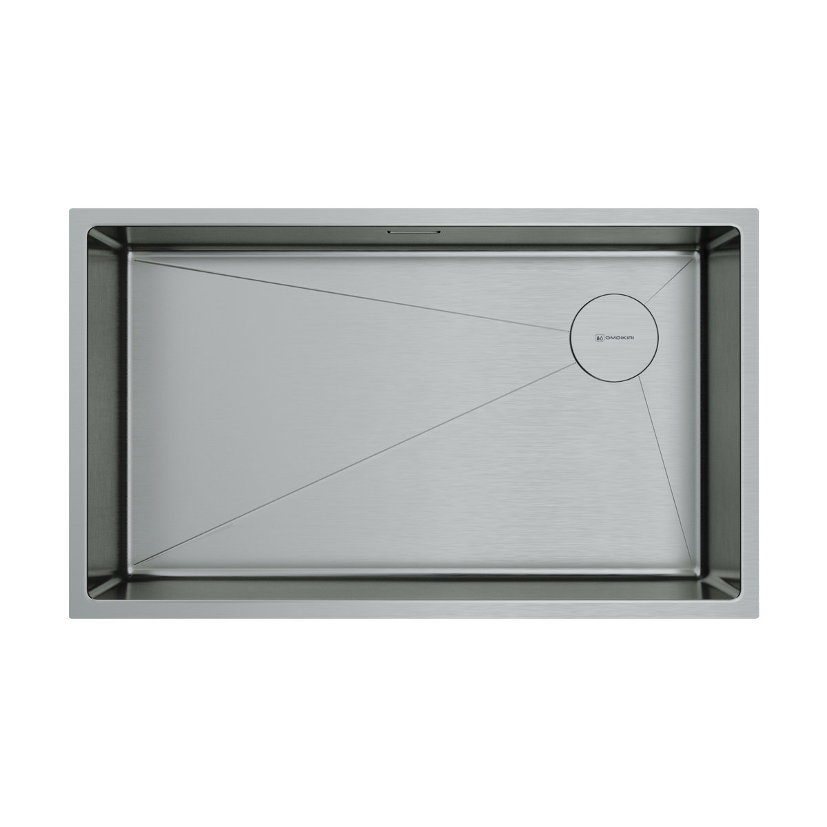 Кухонная мойка Omoikiri Taki 74-U/IF SIDE IN 4993170 740*440 (нержавеющая сталь)