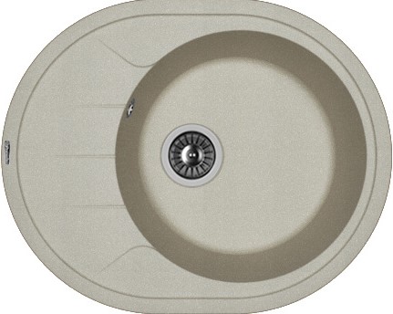 Кухонная мойка Florentina Родос 620 20.245.B0620.305 620*500 мм (грей)