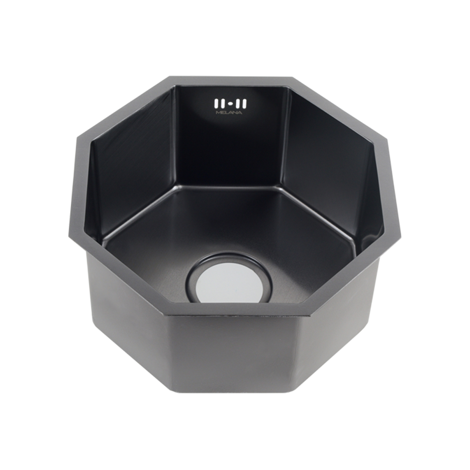 Мойка кухонная Melana Octavia D400B 400*400 мм (нержавеющая сталь) ProfLine D400B