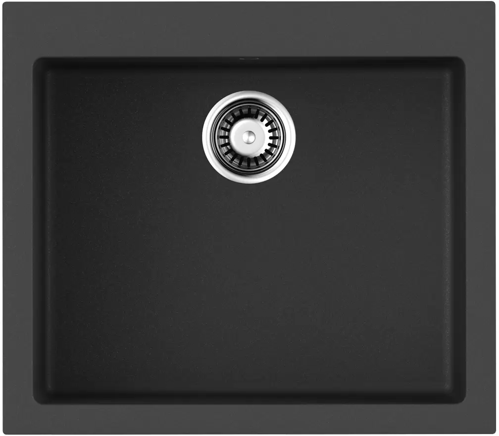 Кухонная мойка Omoikiri Bosen 57-BL 4993145 570*500 мм (чёрный)