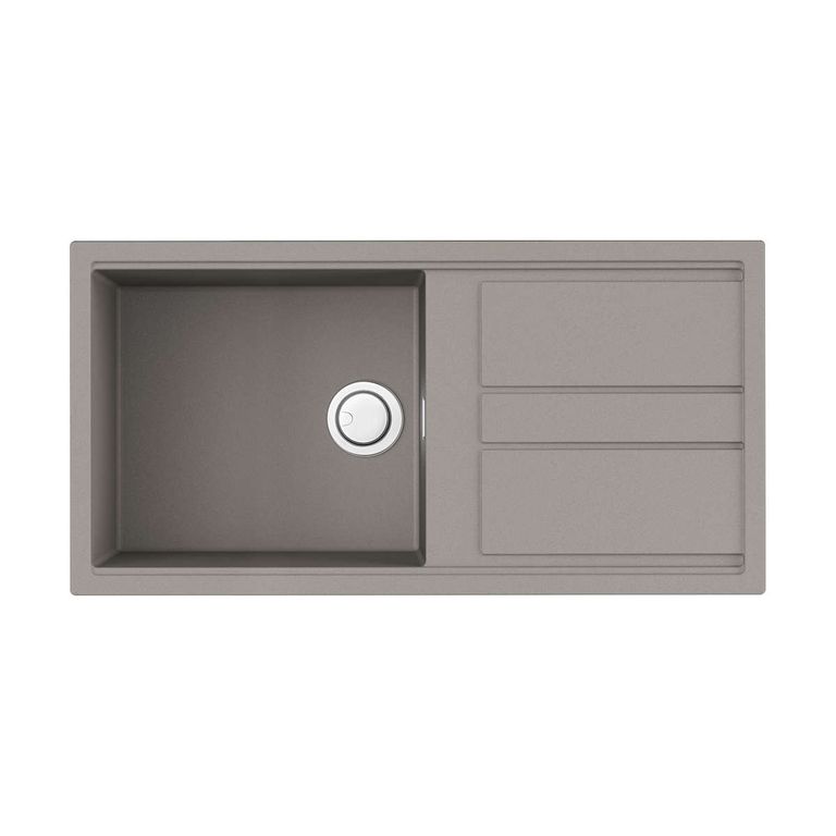 Кухонная мойка Omoikiri Kitagawa 100 4993788 1000*510 мм (leningrad grey)