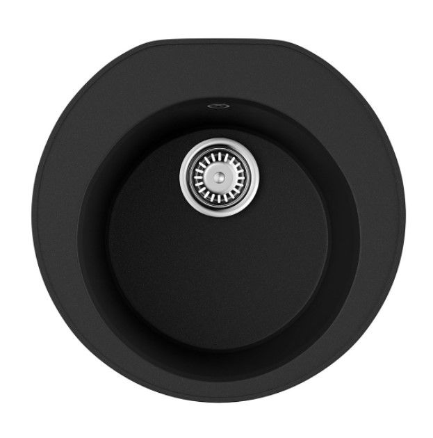 Кухонная мойка Omoikiri Miya 50R BL 4993502 505*490 мм (чёрный)