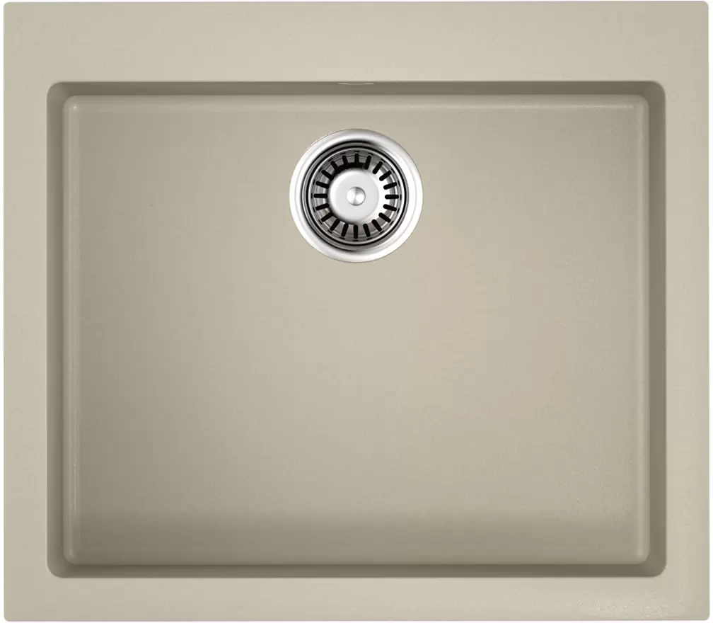 Кухонная мойка Omoikiri Bosen 57-SA 4993147 570*500 мм (бежевый)