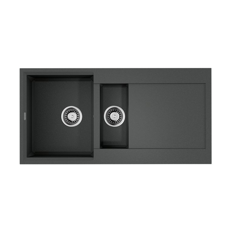 Кухонная мойка Omoikiri Sakaime 100-2-PL 4993899 1000*500 мм (платина)