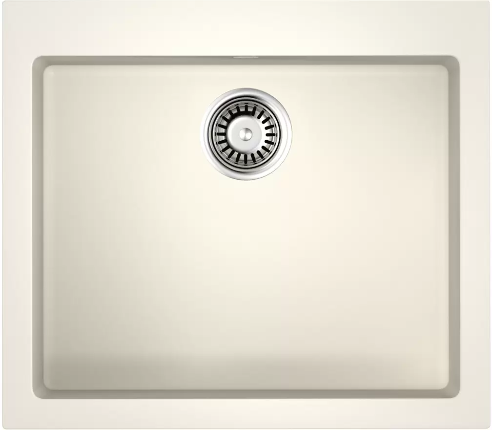 Кухонная мойка Omoikiri Bosen 57-WH 4993148 570*500 мм (белый)
