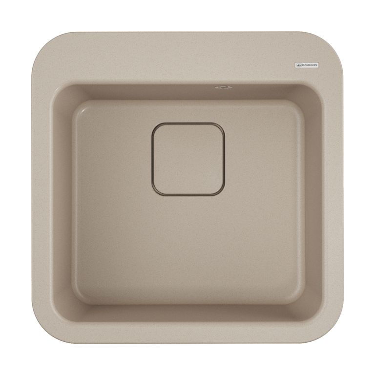 Кухонная мойка Omoikiri Tasogare 51-SA 4993743 510*510 мм (бежевый)