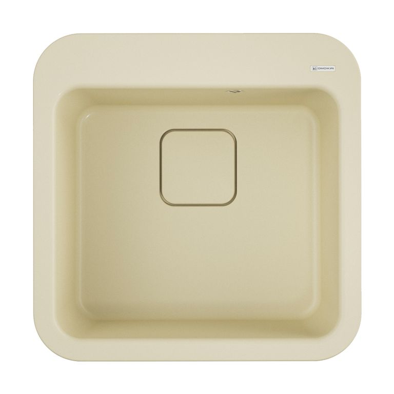 Кухонная мойка Omoikiri Tasogare 51-BE 4993736 510*510 мм (ваниль)