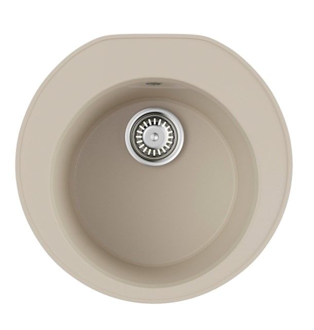 Кухонная мойка Omoikiri Miya 50R SA 4993505 505*490 мм (бежевый)