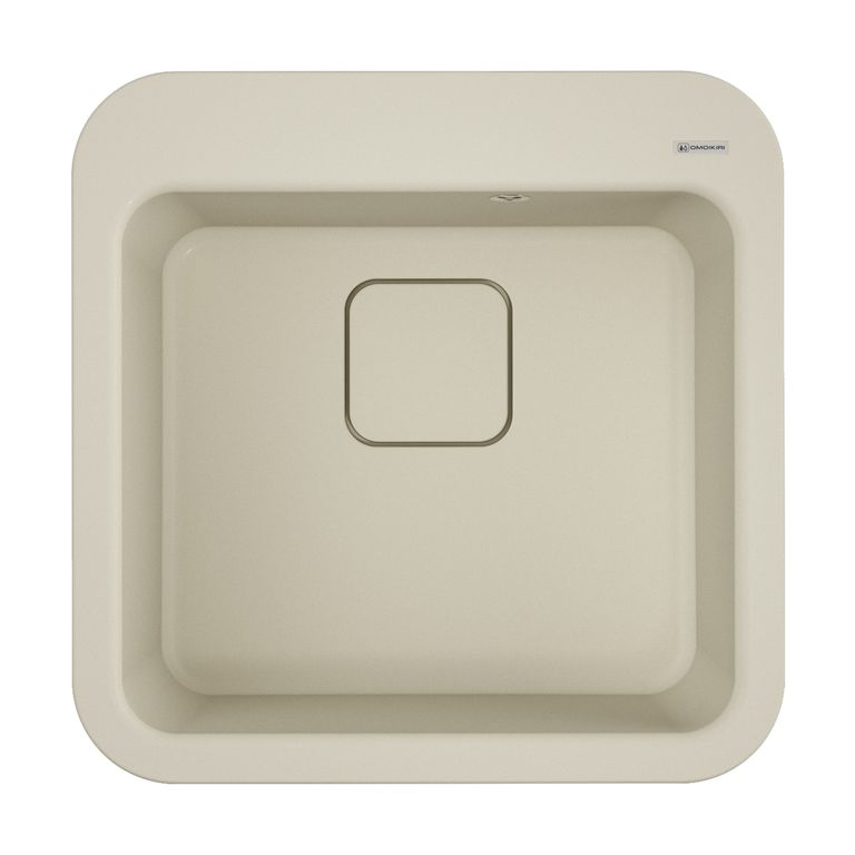 Кухонная мойка Omoikiri Tasogare 51-PA 4993738 510*510 мм (пастила)