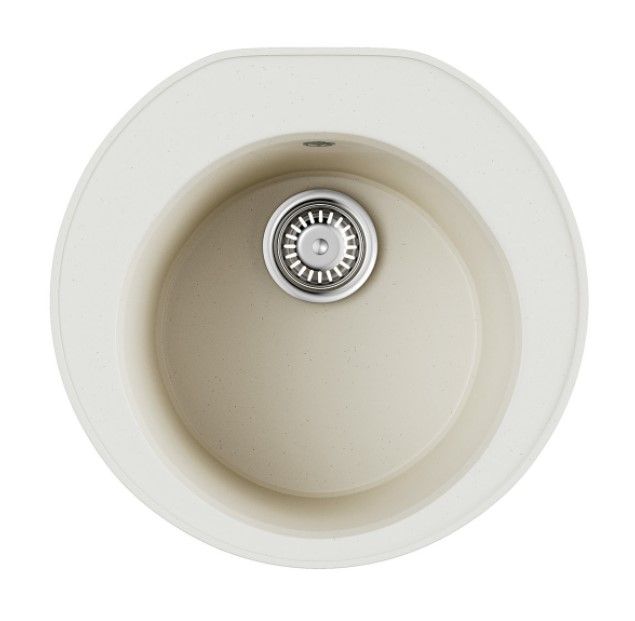 Кухонная мойка Omoikiri Miya 50R WH 4993506 505*490 мм (белый)