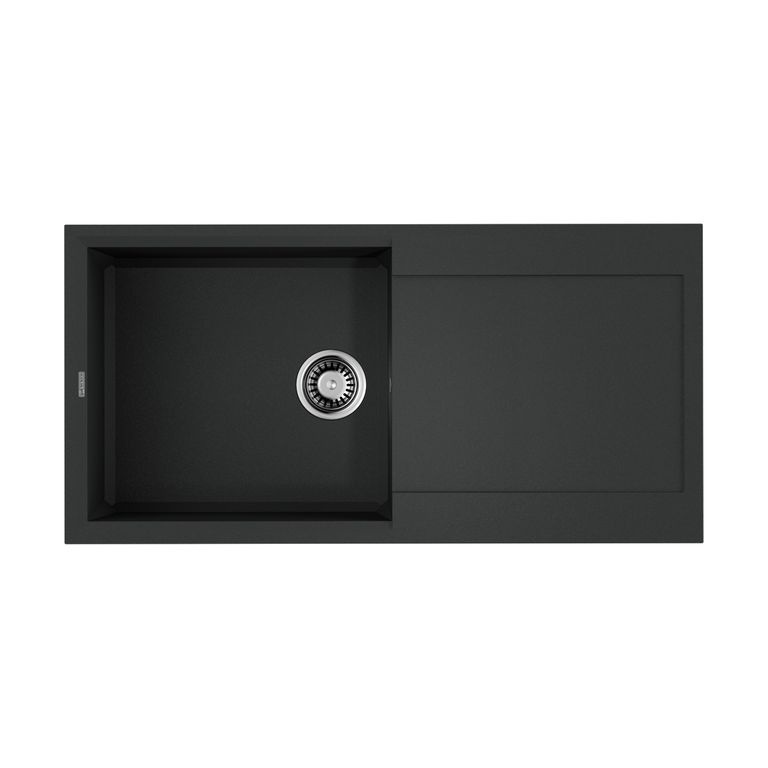 Кухонная мойка Omoikiri Sakaime 100-BL 4993884 1000*500 мм (чёрный)