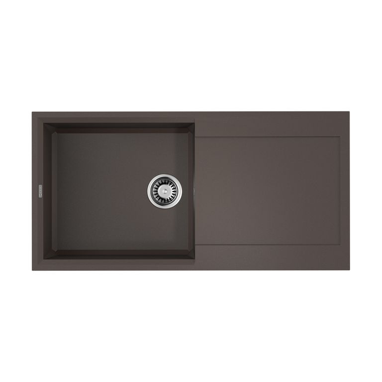 Кухонная мойка Omoikiri Sakaime 100-DC 4993888 1000*500 мм (тёмный шоколад)